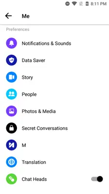 Facebook Messenger android App screenshot 17